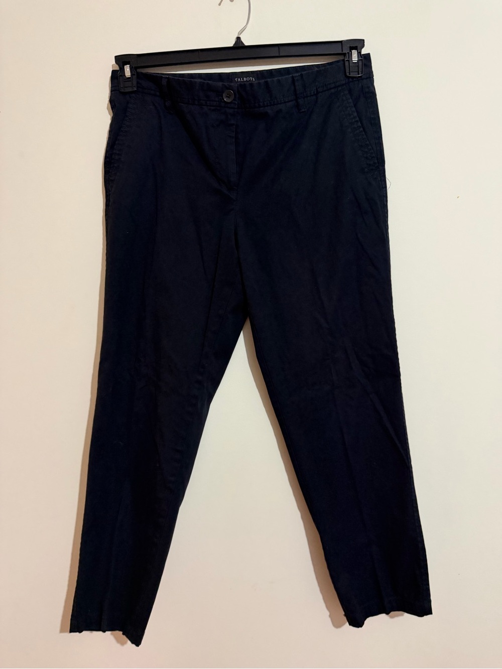 Talbots Navy Straight-Leg Women's Pants